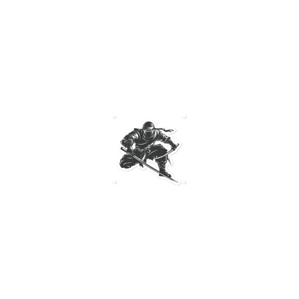Ninja Bubble-free stickers