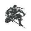 Ninja Bubble-free stickers