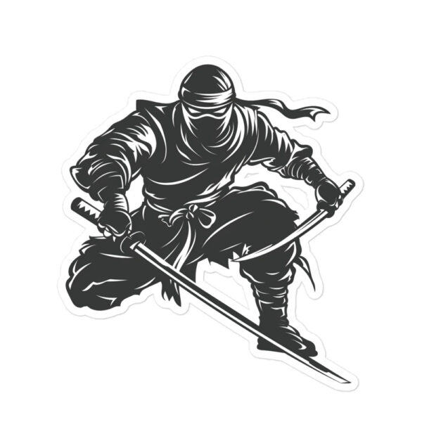 Ninja Bubble-free stickers